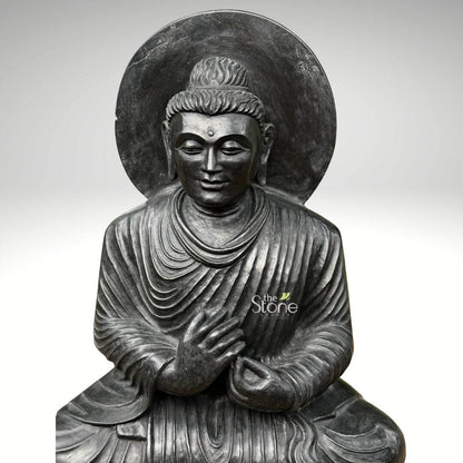 Seated Buddha From Gandhara 20″