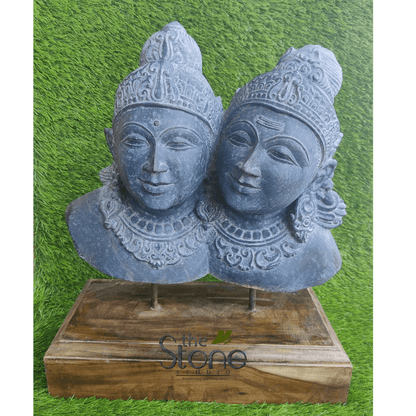Shiva Parvati Statue 18″