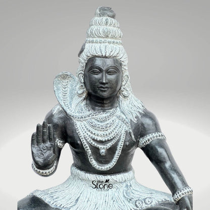 Stone Shiva Statue 18″