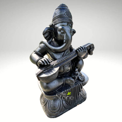 Ganesha Playing Sitar Statue 5ft