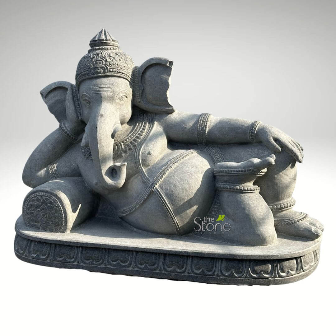 Sleeping Ganesh Idol 2.5ft