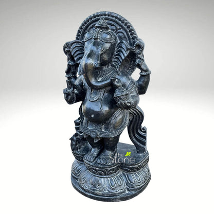 Standing Ganesha Idol 21″