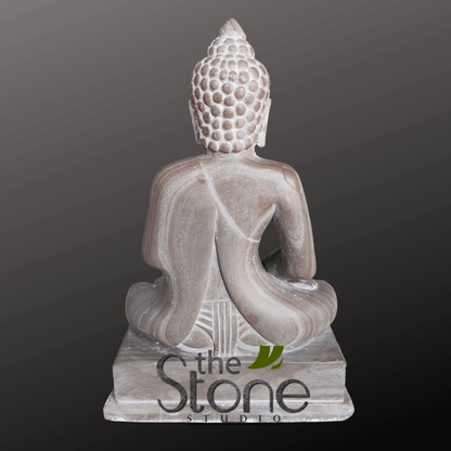 Stone Buddha Statue 12″