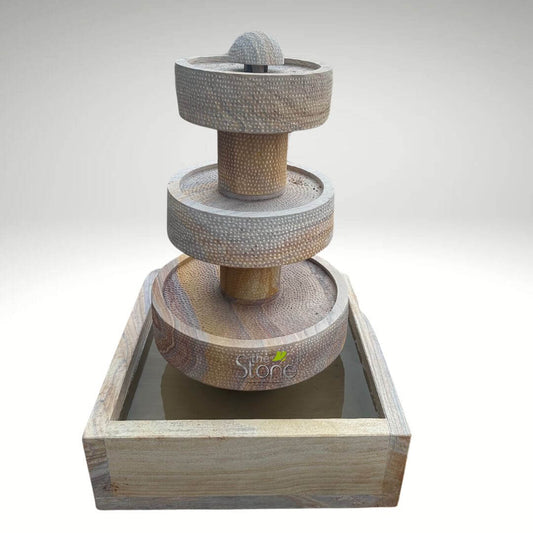 Stone Layer Fountain for Garden 3.5ft