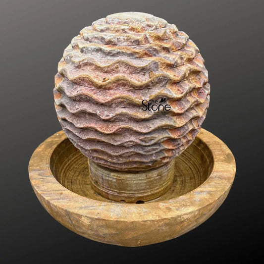 Stone Ball Water Fountain 20″