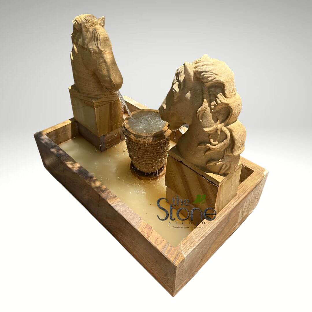 Horse Head Fountain 2.5ft