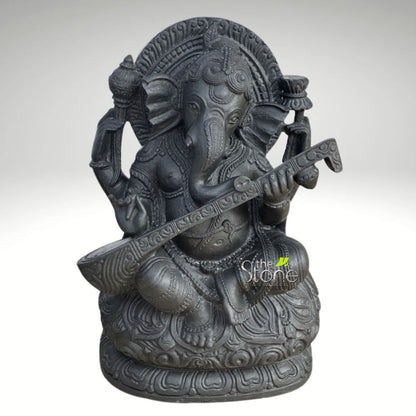 Veena Ganesha Statue 2ft
