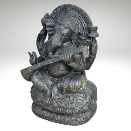 Veena Ganesha Statue 2ft