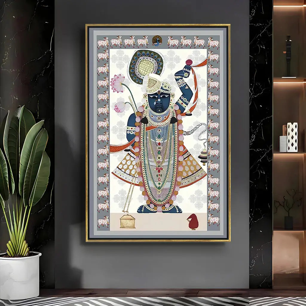 YF Shreenath Ji Durbar Pichwai Painting