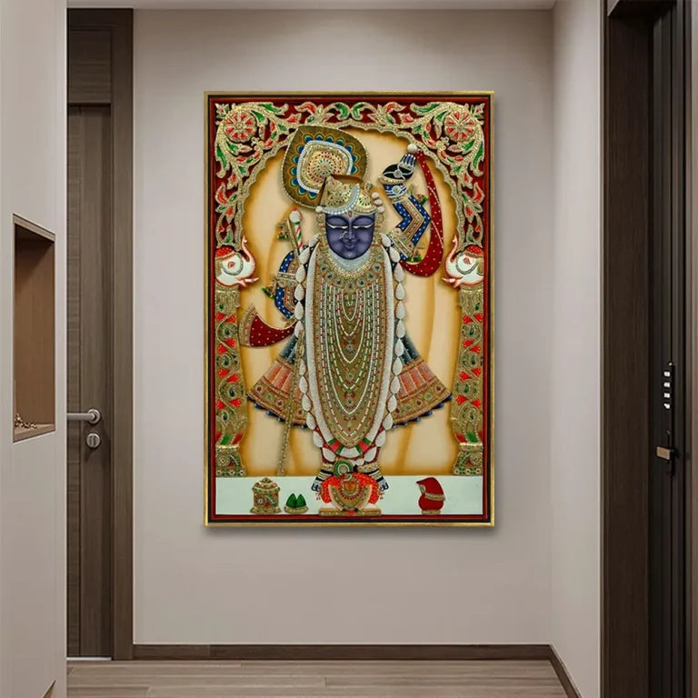 YF Glorious Shreenathji Pichwai Painting