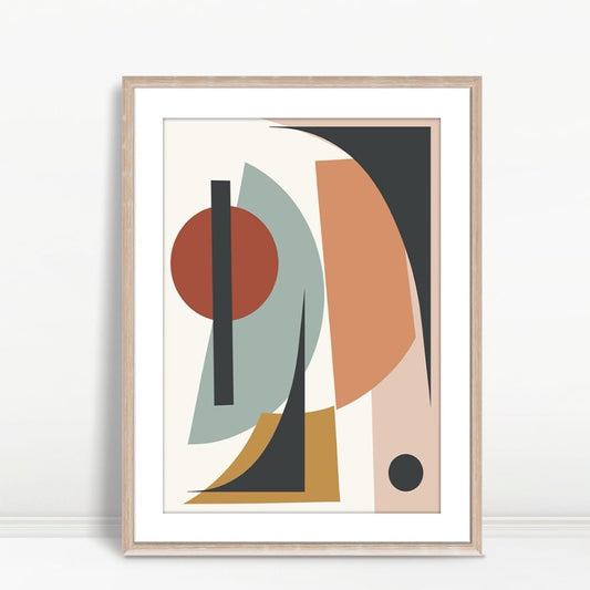 YF Bold Shapes Modern Art Deco