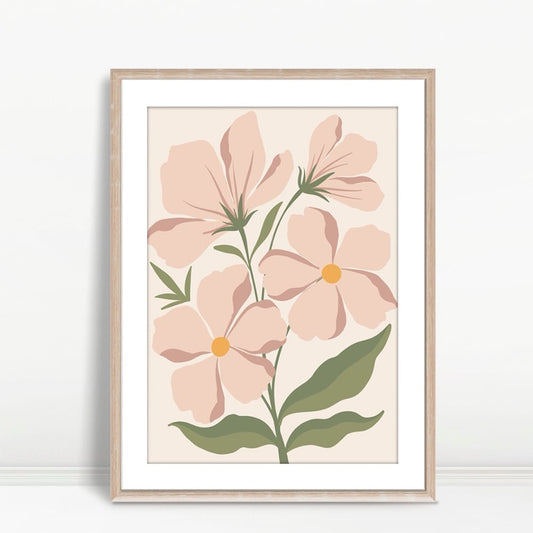 YF Terracotta Floral Trio Boho Print