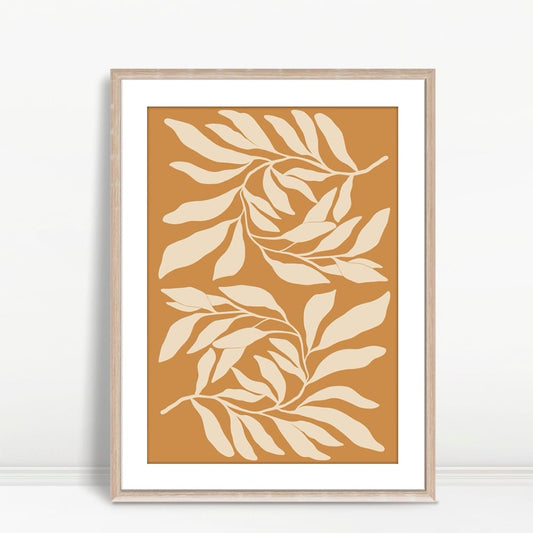 YF Soft Peach Blooms Boho Style