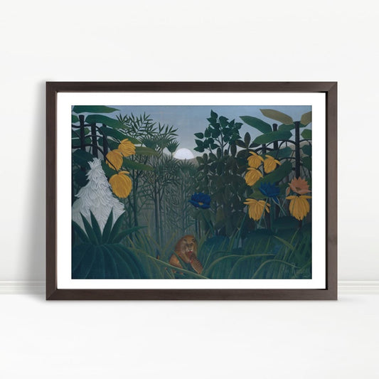 YF Jungle Lion Watches Under Moonlight