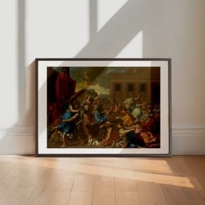 YF The Abduction of the Sabine Women (French Les Andelys 1594–1665 Rome)