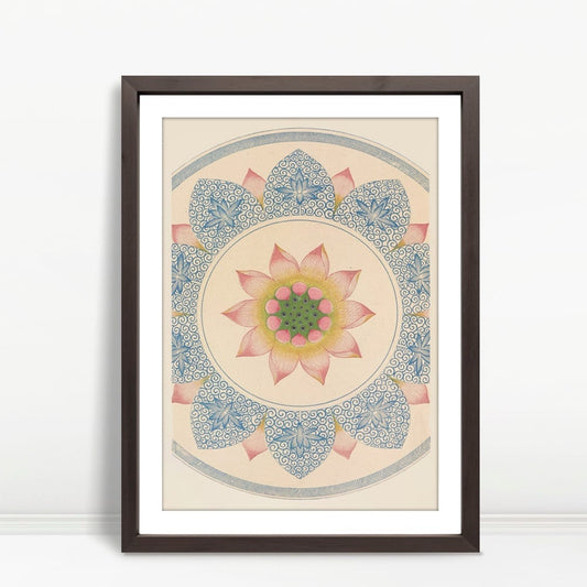 YF Mandala Lotus With Decorative Petals