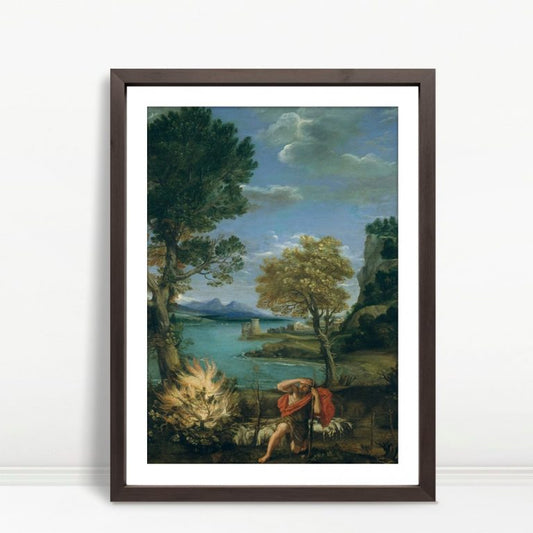 YF Landscape with Moses and the Burning Bush