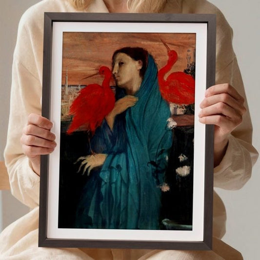 YF Young Woman with Ibis (1860–62)