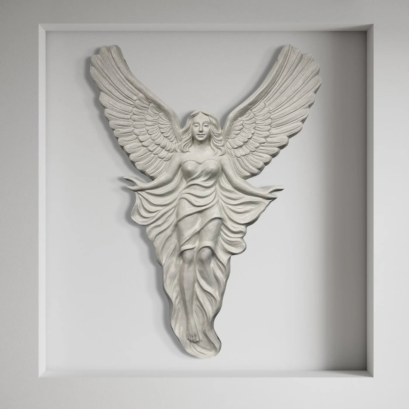 7X5 Feet European Theme Inspired Angel With Wings Decor