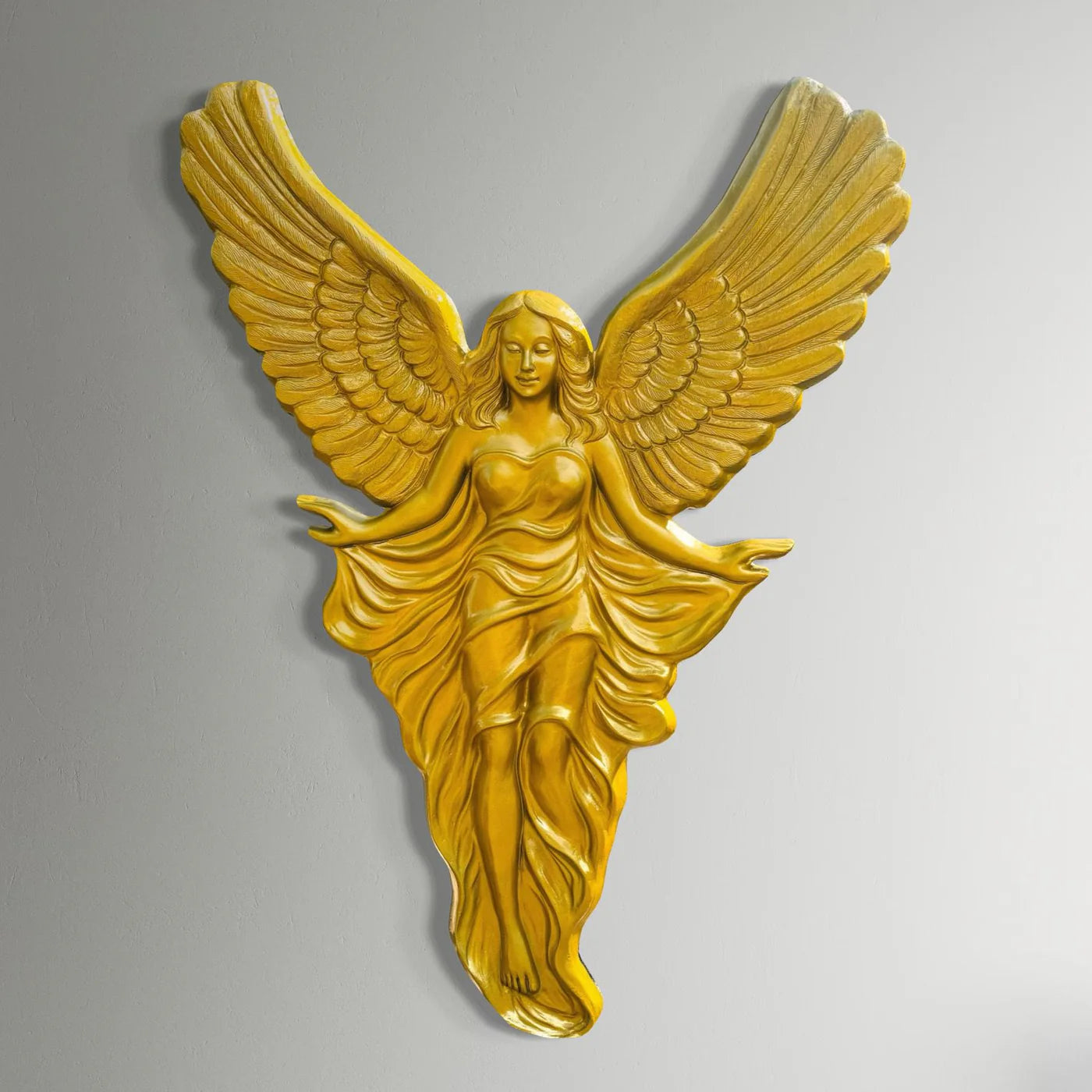 7X5 Feet European Theme Inspired Angel With Wings Decor