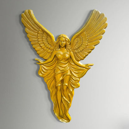 7X5 Feet European Theme Inspired Angel With Wings Decor
