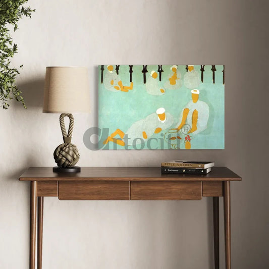 Arab Coffeehouse by Henri Matisse Canvas Print