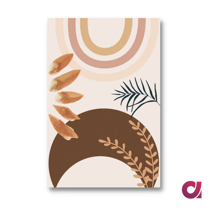 Abstract Boho Chic Canvas Painting (Set Of 3)