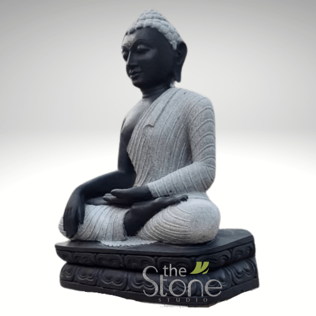 Buddha Black and White 2ft