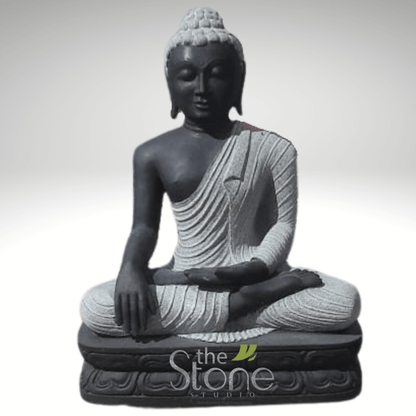 Buddha Black and White 2ft