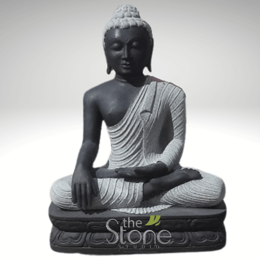 Buddha Black and White 2ft