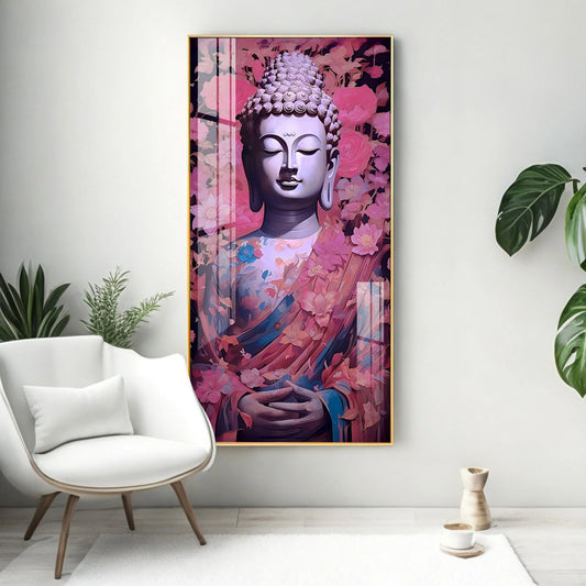 Buddha Figurine Premium Acrylic Wall Art