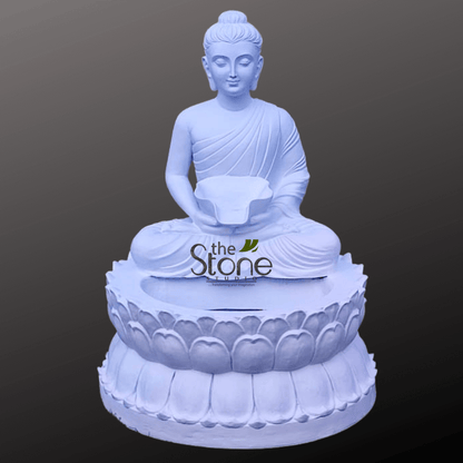 Buddha Statue With Fountain 3ft