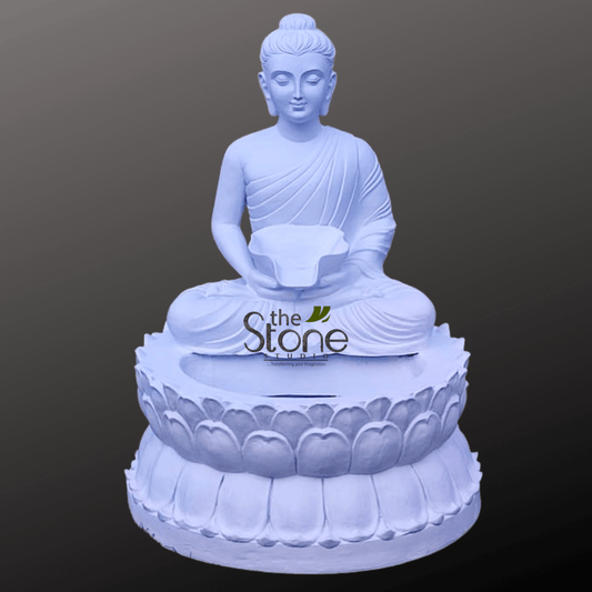 Buddha Statue With Fountain 3ft