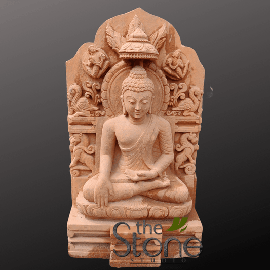 Buddha Stone Idol 3ft
