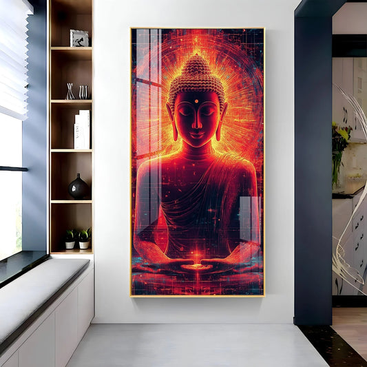 Buddha's Embrace Premium Acrylic Wall Art