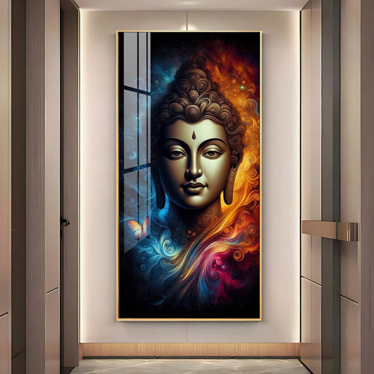 Buddha's Enlightened Ambiance Premium Acrylic Wall Art