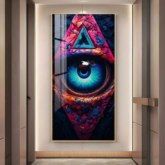 Corridor Vision Premium Acrylic Vertical Wall Art