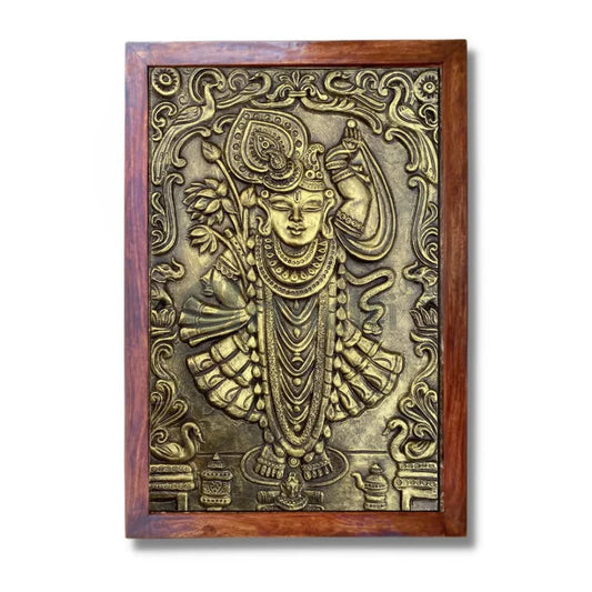 Shrinath Ji (Krishna) 3D WALL Art