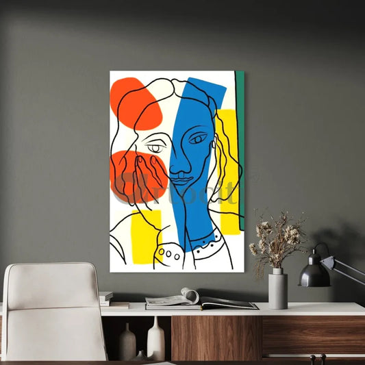 Ethereal Elegance Femme by Fernand Léger Canvas Giclee Print