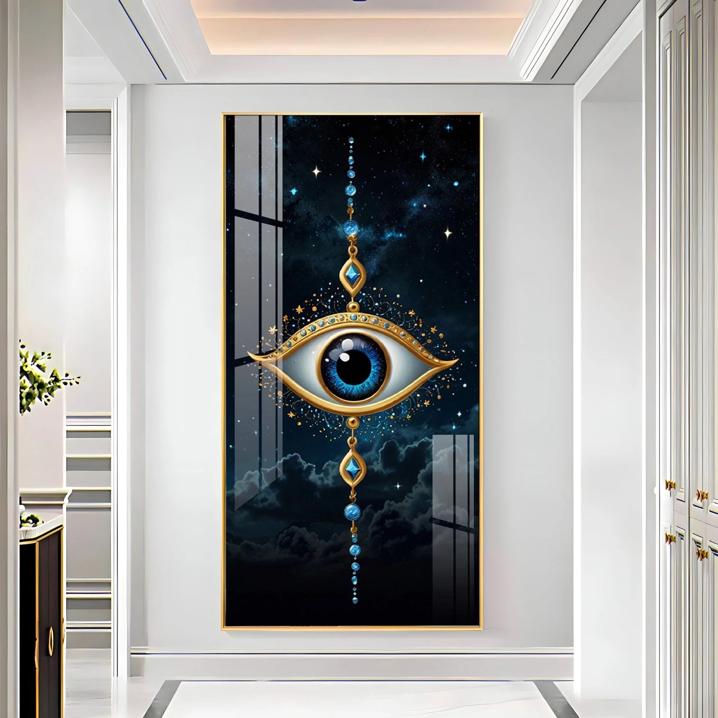 Eye of Perception Premium Acrylic Vertical Wall Art