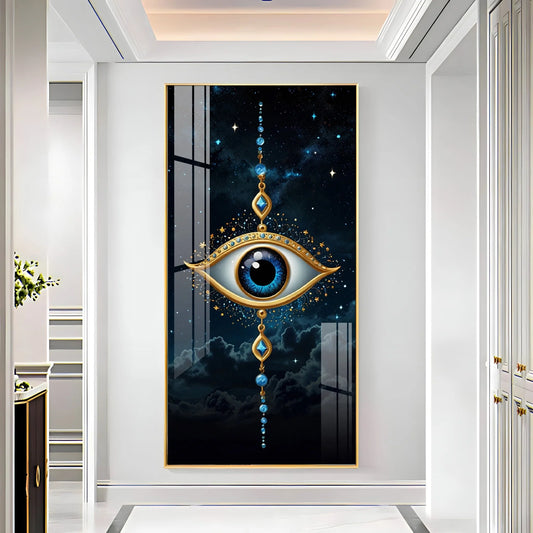 Eye of Perception Premium Acrylic Vertical Wall Art