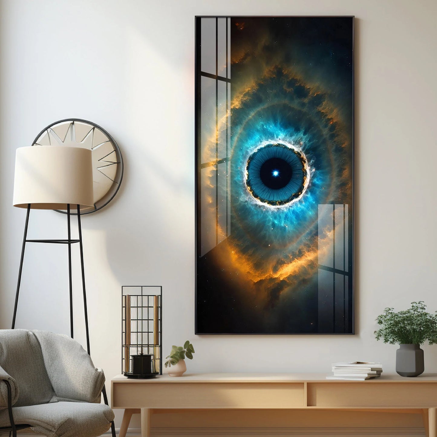 Eye of the Passage Premium Acrylic Vertical Wall Art