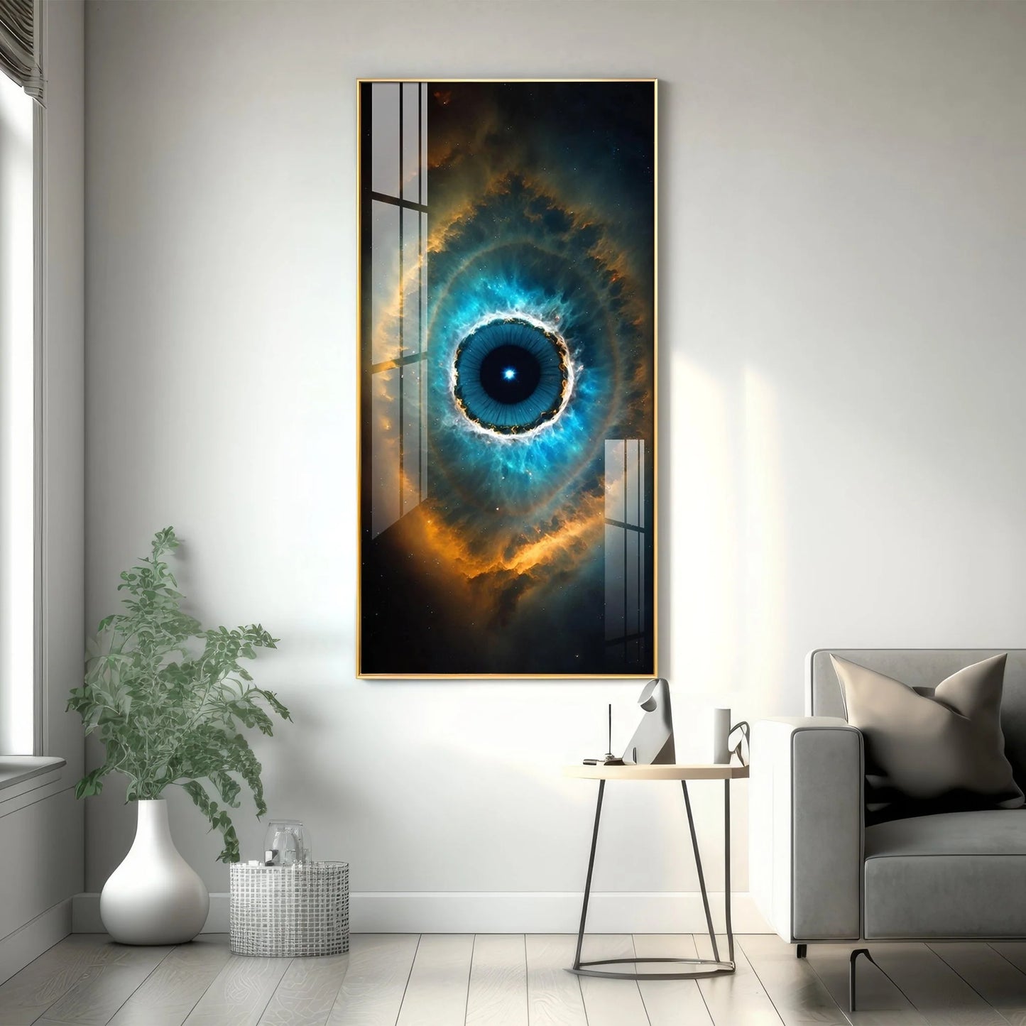 Eye of the Passage Premium Acrylic Vertical Wall Art
