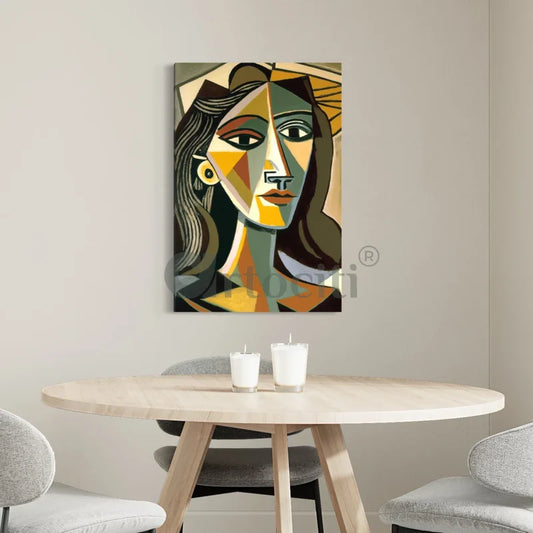 Femme Cubisme Elegance - Pablo Picasso Canvas Giclee Prints