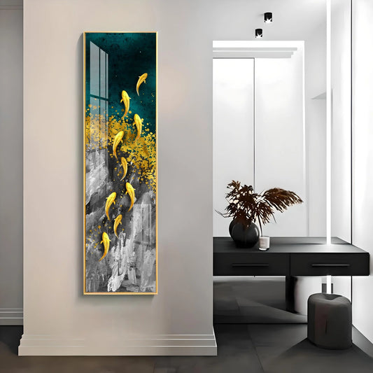 For A Better Tomorrow Luxury Crystal Vertical Wall Art