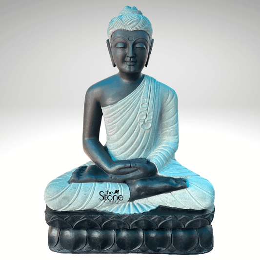 Granite Buddha Garden Statue 3ft