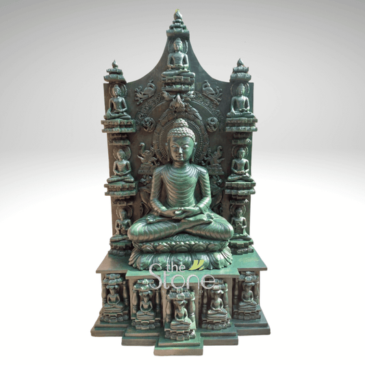 Green Buddha Statue 3ft