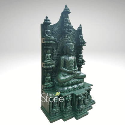 Green Buddha Statue 3ft