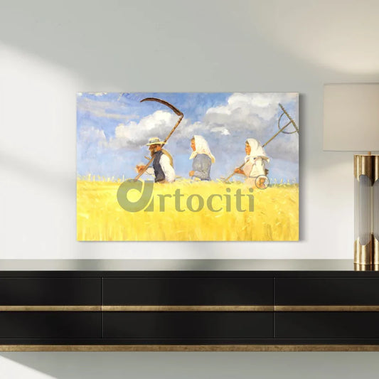 Harvester by Anna Ancher Canvas Giclee Prints