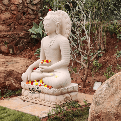 4 feet Buddha Stone Statue